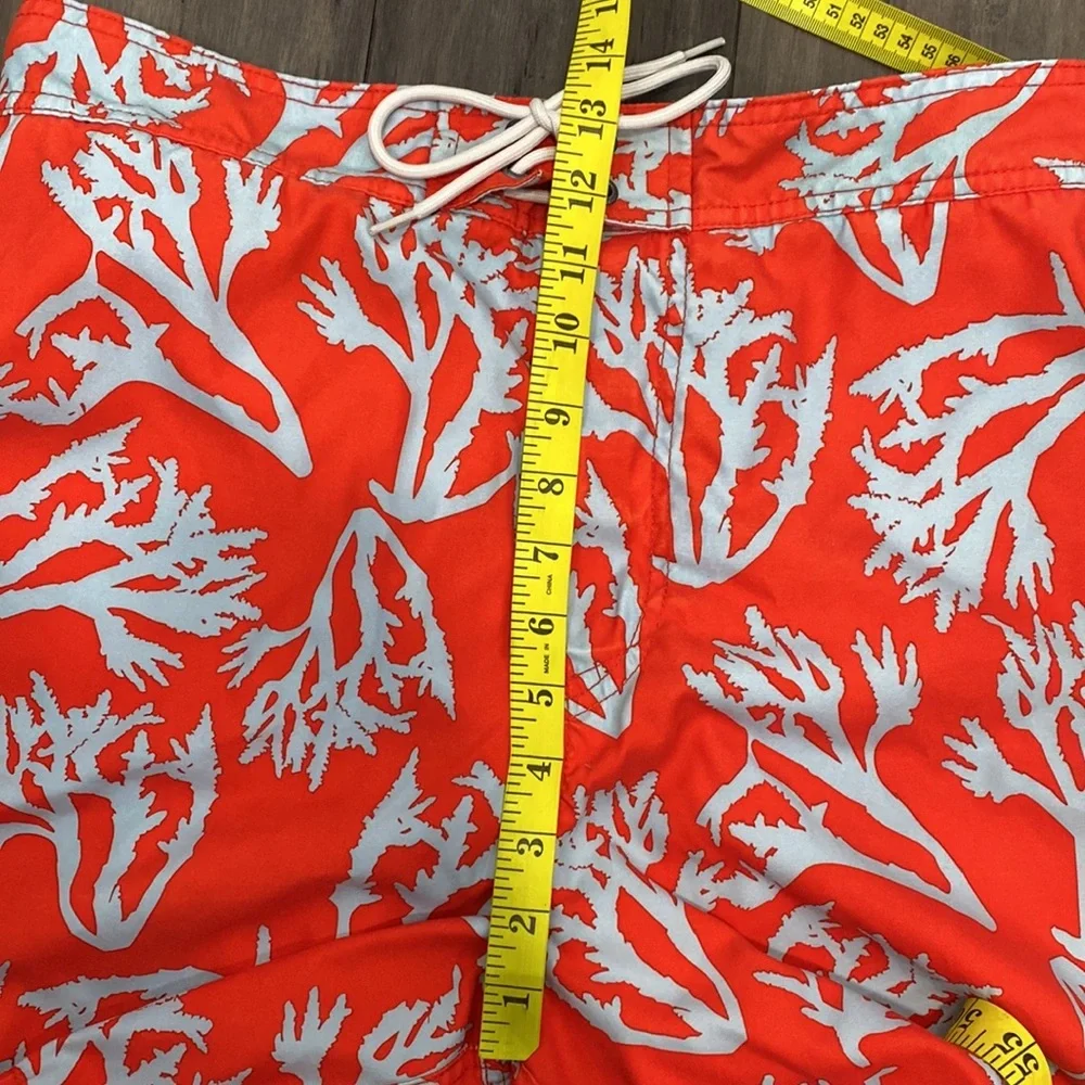 Nautica swim shorts coral‎ print